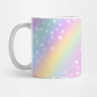 Kawaii Rainbow Stars Fantasy Mug